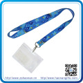 Fashion Business Polyester ID Card Holder Lanyard